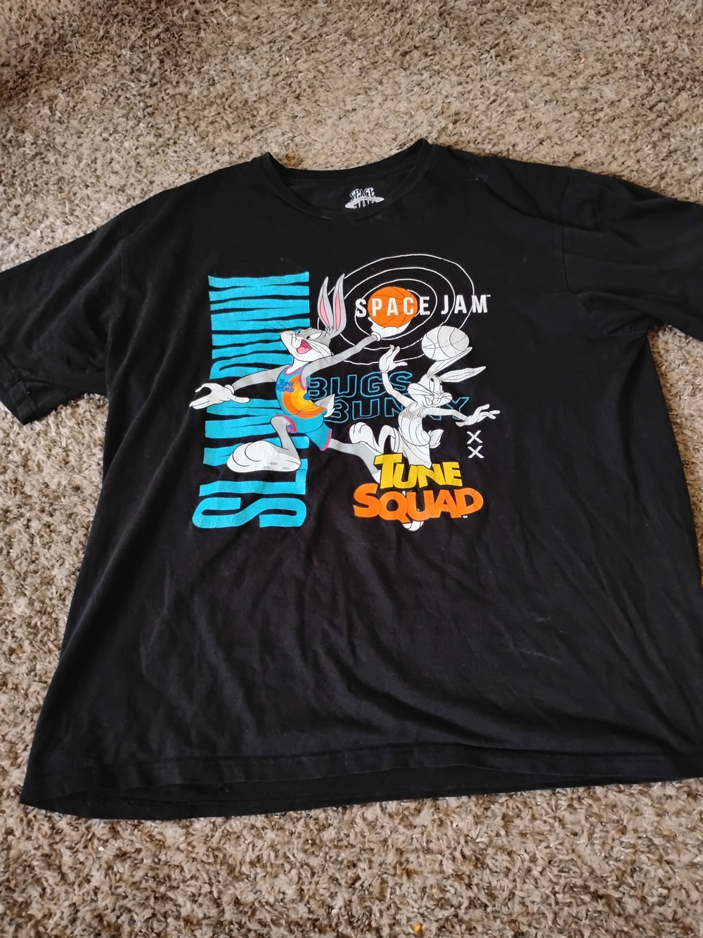 Tune Squad Bugs Bunny Graphic Tee - Black